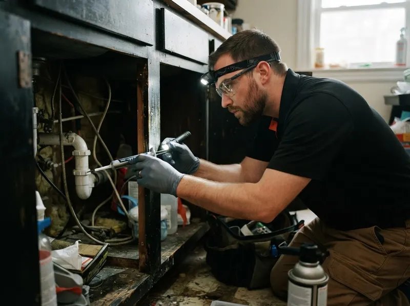Cockroach Cleanout and Void Remediation in Boston, MA