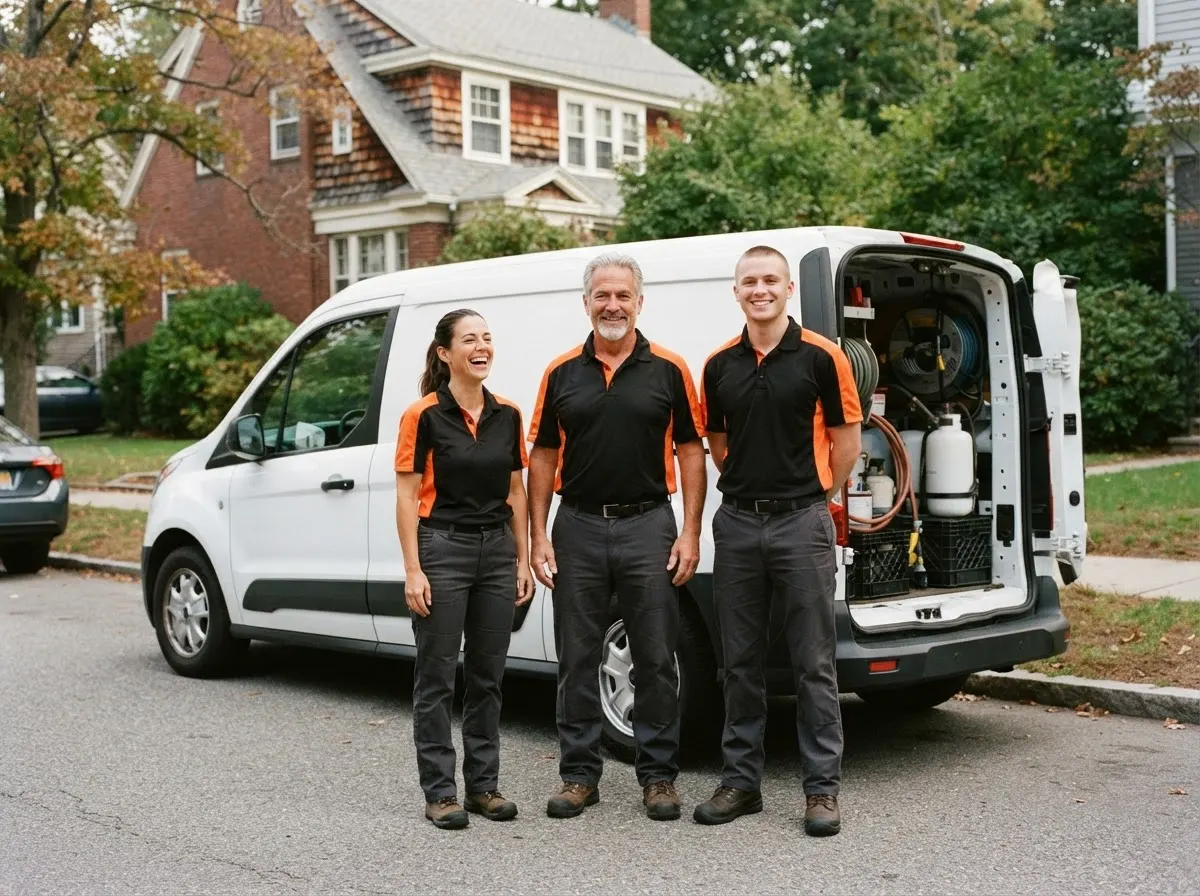 The Nuvexa Bug Control team, pest control sevice in Boston, MA